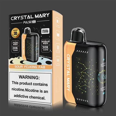 CM VAPE 30000 PUFF PULSE X Vape Íz 5%: savanyú Fcuking Fab